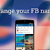 Change Name On Facebook App