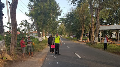 Pengendara Sepeda Motor Tewas Dengan Mobil Pick Up Pengangkut Pipa Paralon