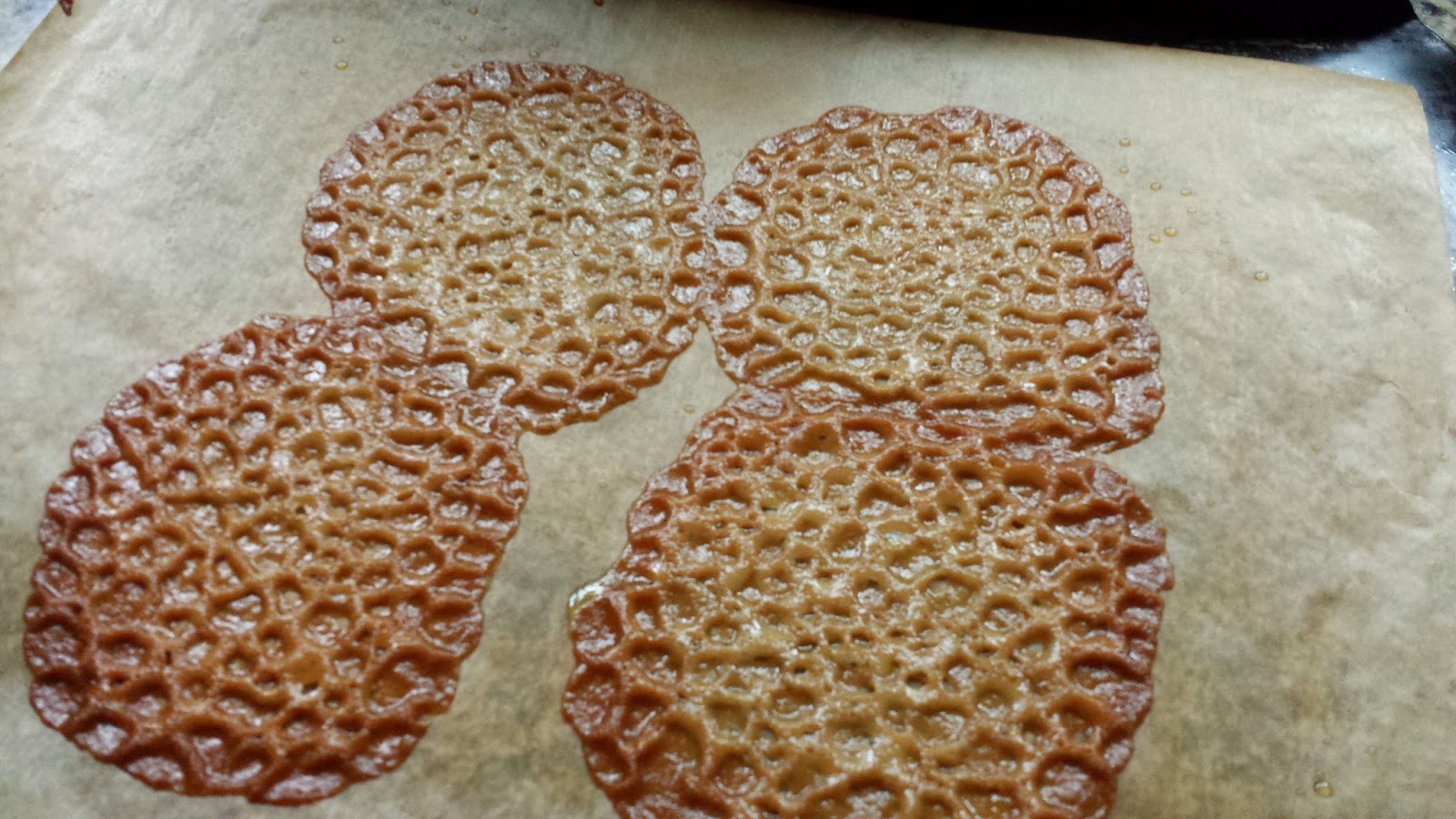 Tina's Kitchen Brandy Snaps