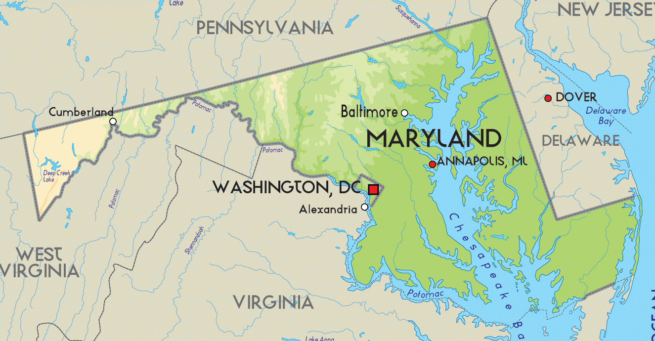 Común sin sentido Maryland (50 Estados USA)