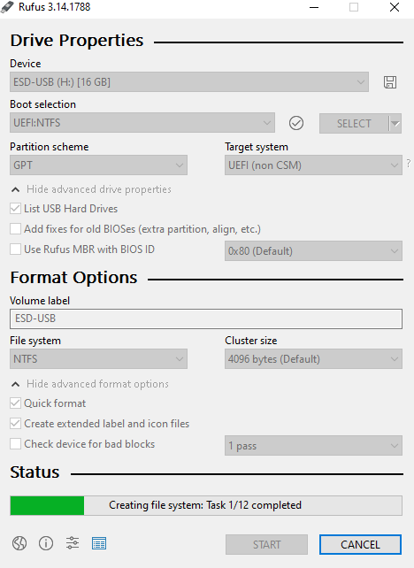 cara install ulang windows dengan usb flashdisk - how install windows tablet netbook