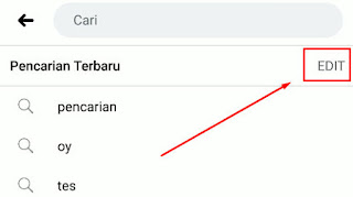 Cara Hapus Riwayat Pencarian Di Facebook Android