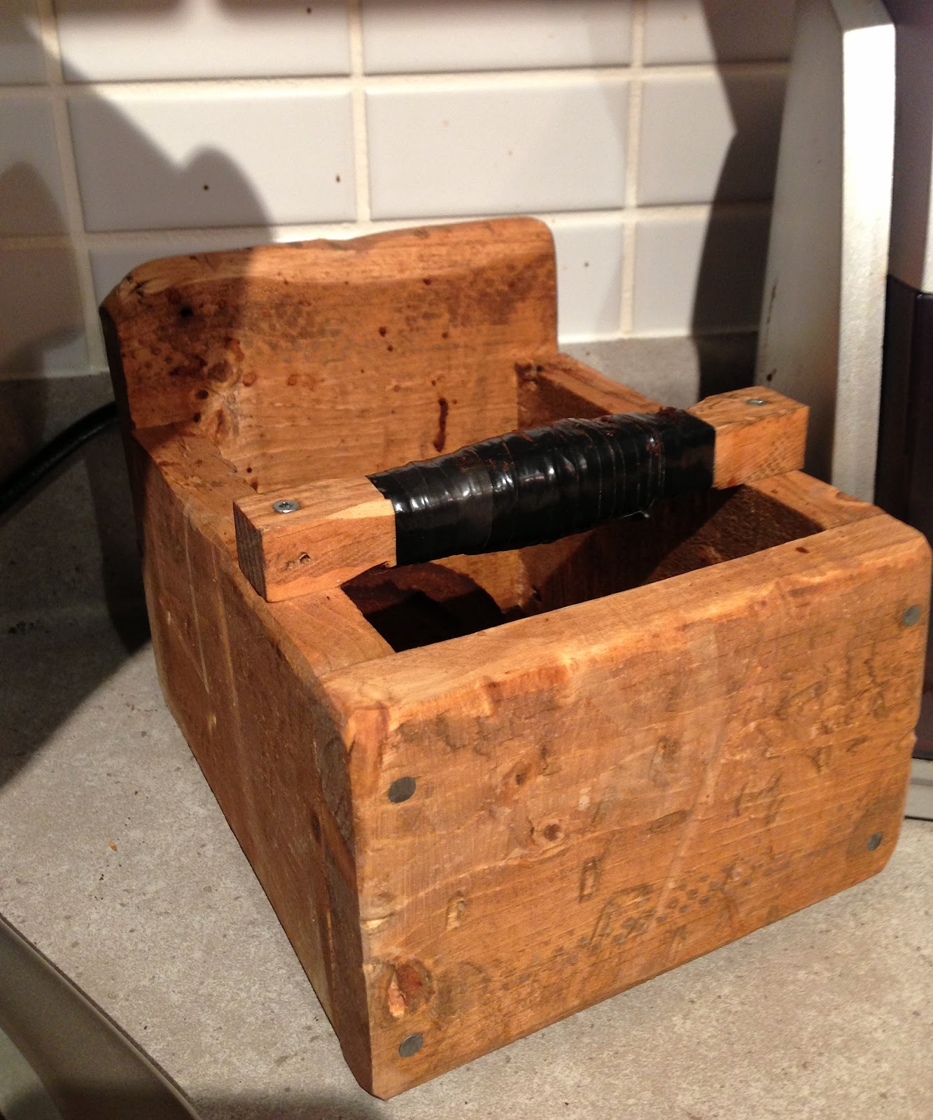 The Brew Espresso "Knock Box" Pallet style