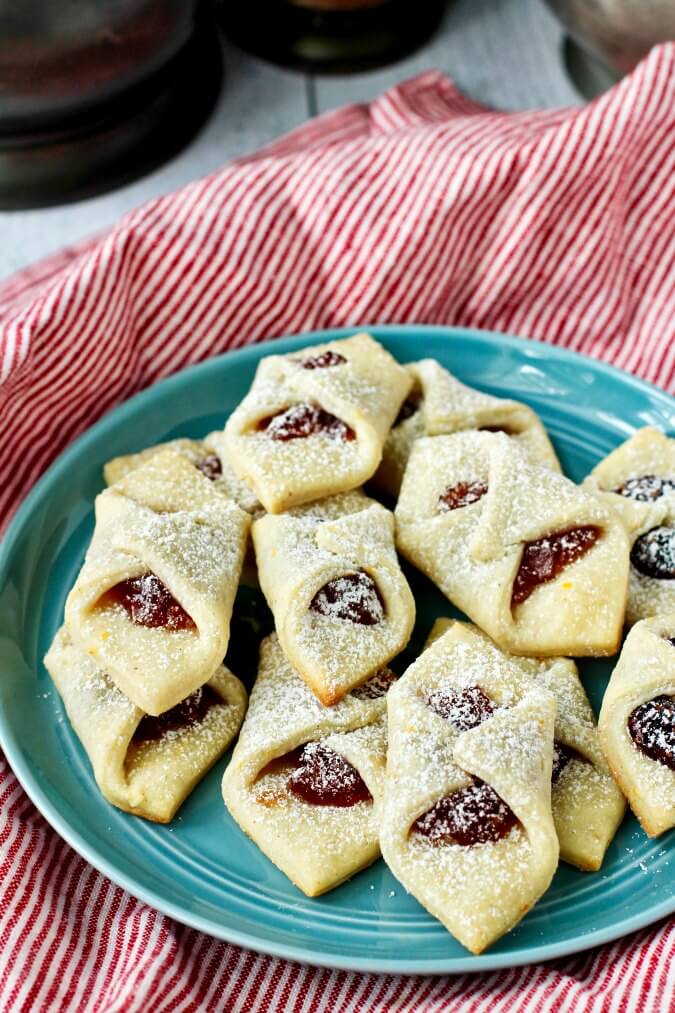 Kolaczki - Jam-Filled Polish Cookies | Karen's Kitchen Stories