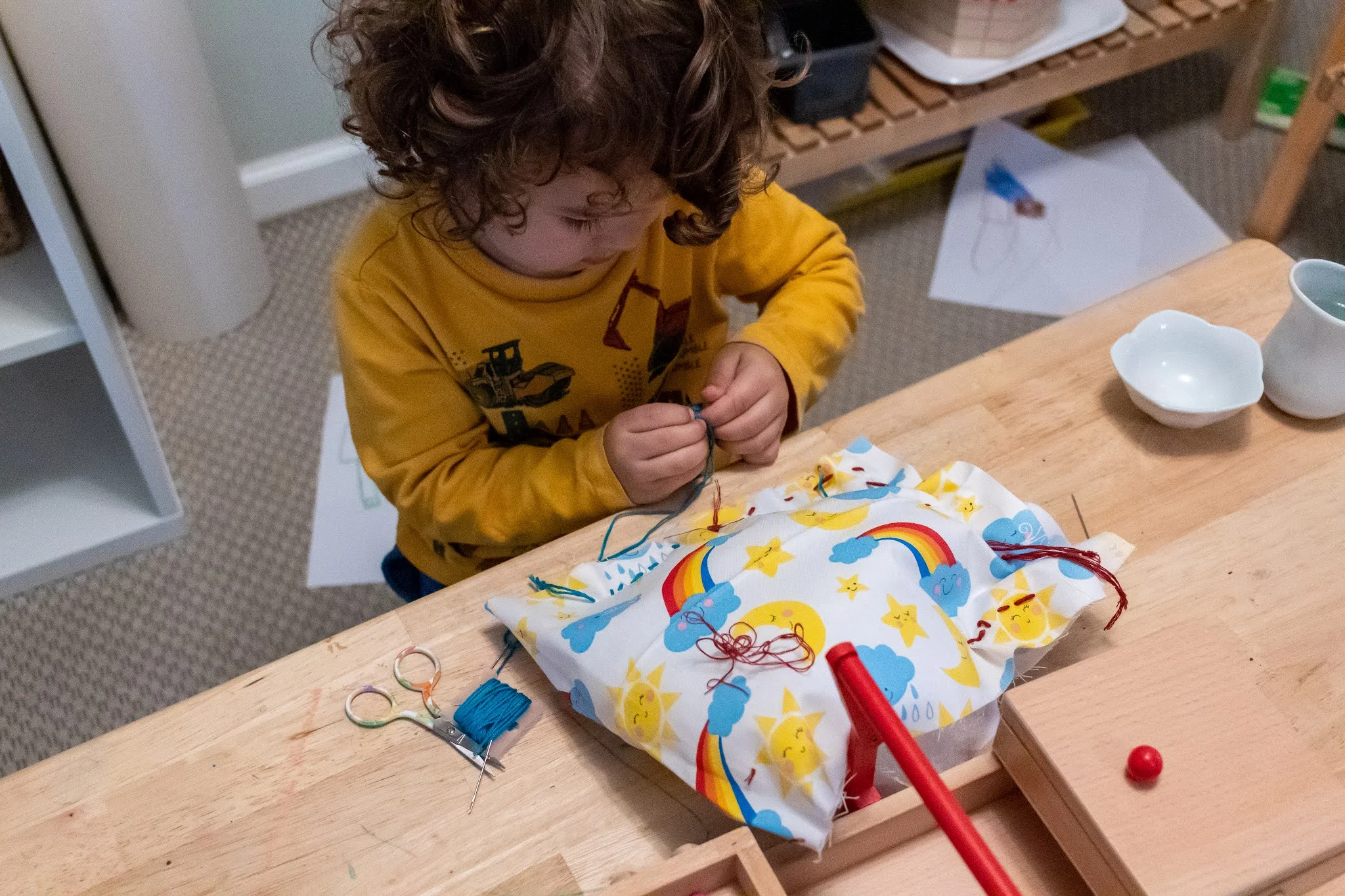 Sewing at 4-years-old + How We Got Here