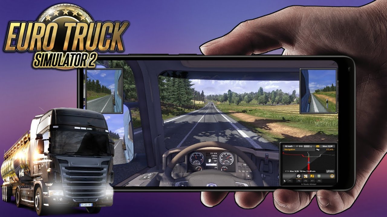 Симулятор телефона видео. Етс симулятор 2 андроид. Euro Truck Simulator 2 на андроид. Truck Simulator Pro 2. Евро трак симулятор 3 на андроид.