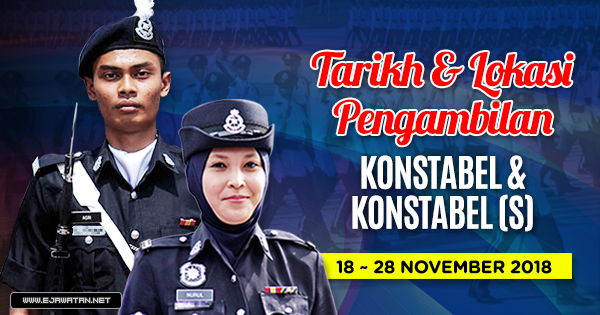 temuduga terbuka polis pdrm tanpa spa 2018 2019