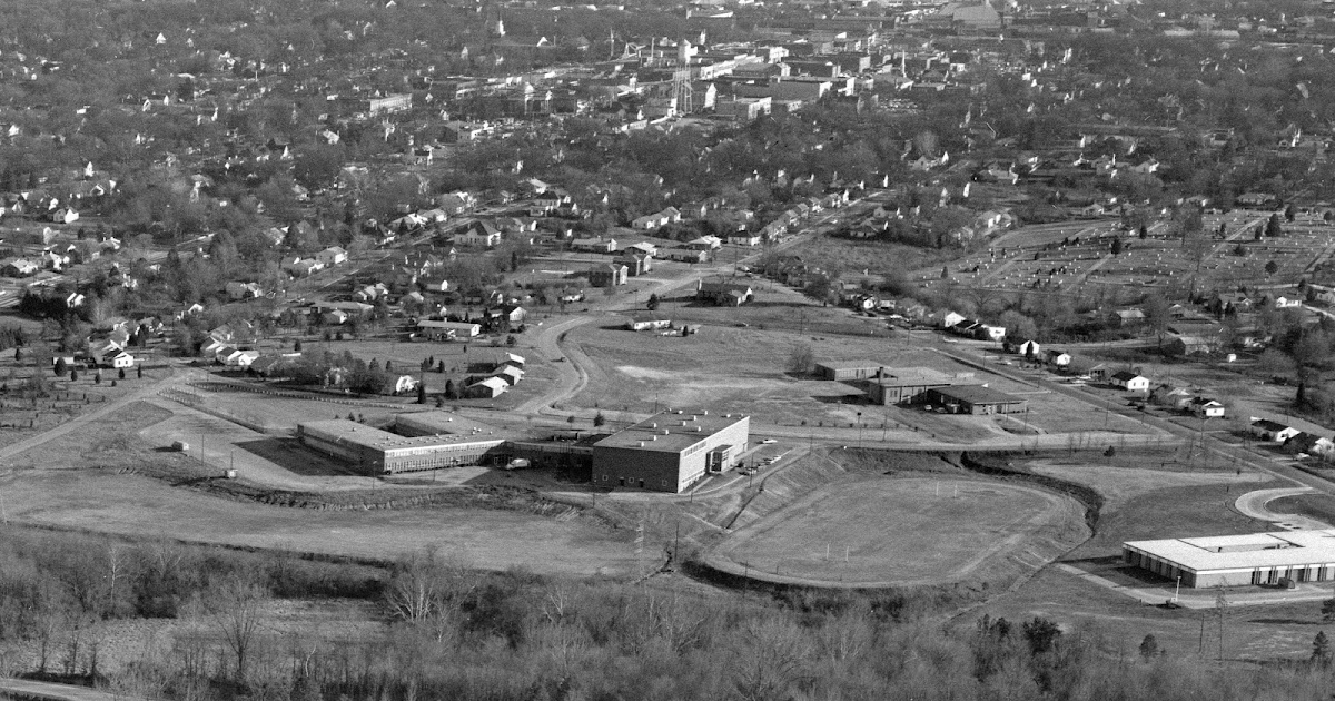 THE LANCASTER ARCHIVE Lancaster High School and Downtown 1966