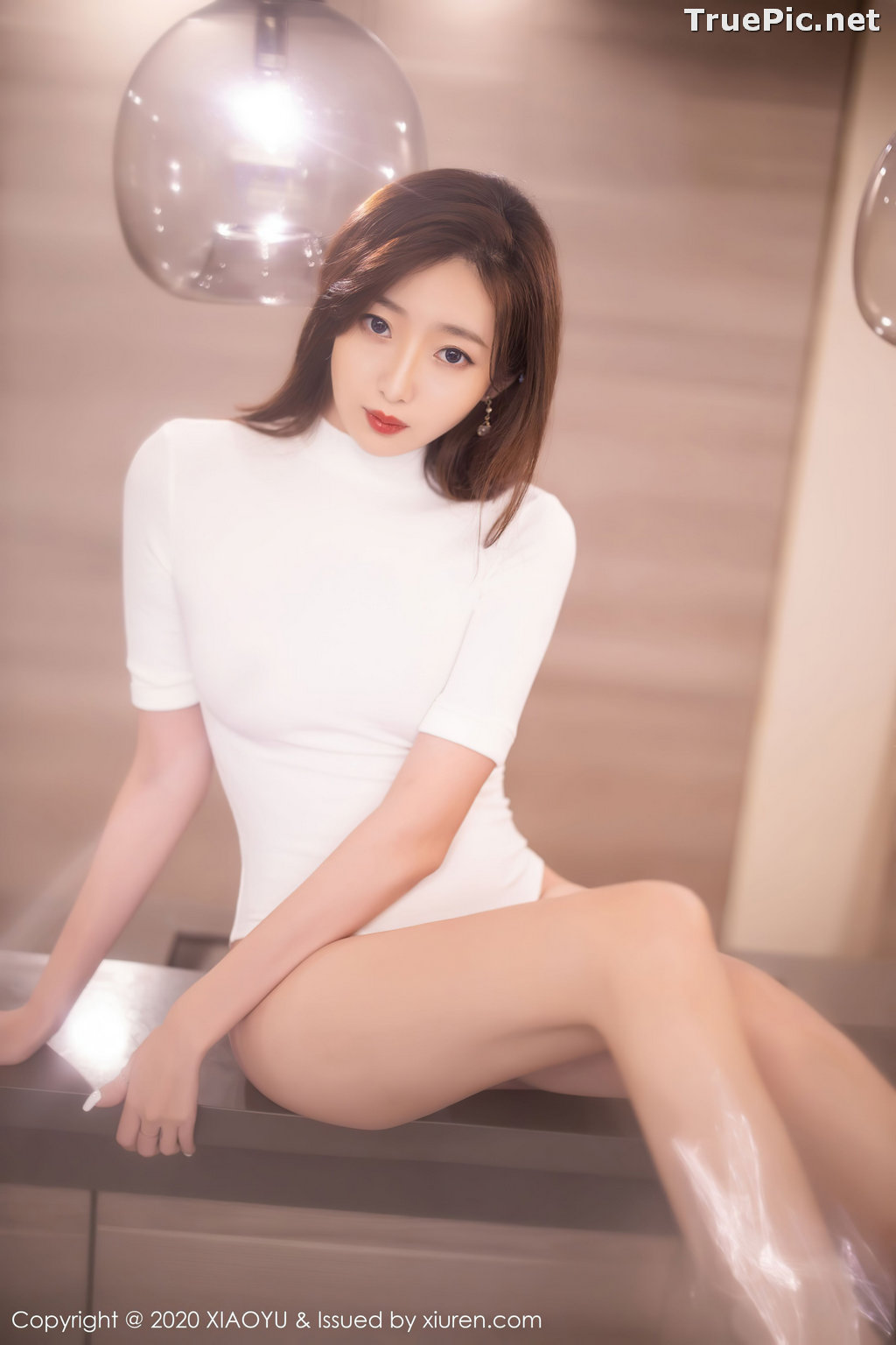 Image XiaoYu Vol.389 - Chinese Model - 安琪 Yee - Beautiful In White - TruePic.net - Picture-28