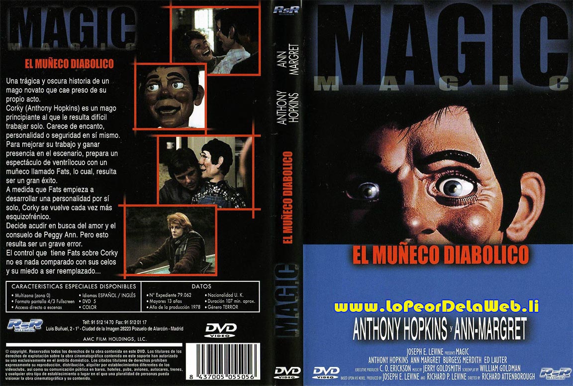 Magic (El Muñeco Diabólico) 1978 / Anthony Hopkins / Terror