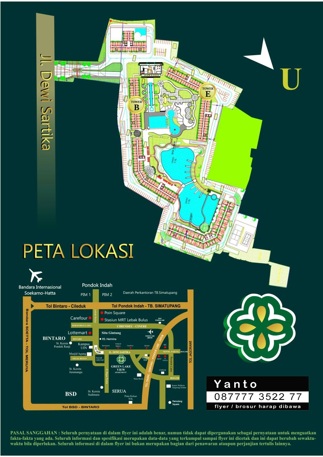 Apartemen Green Lake view Ciputat Gallery Green Lake View