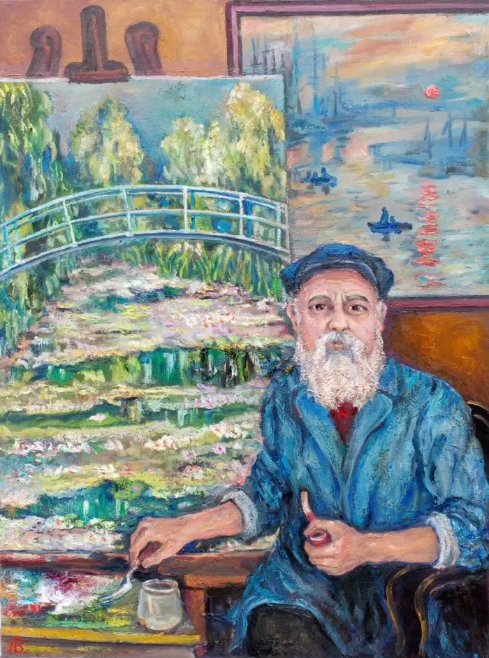 Oscar-Claude Monet 1840-1926 Российский художник. Андрей Аллахвердов