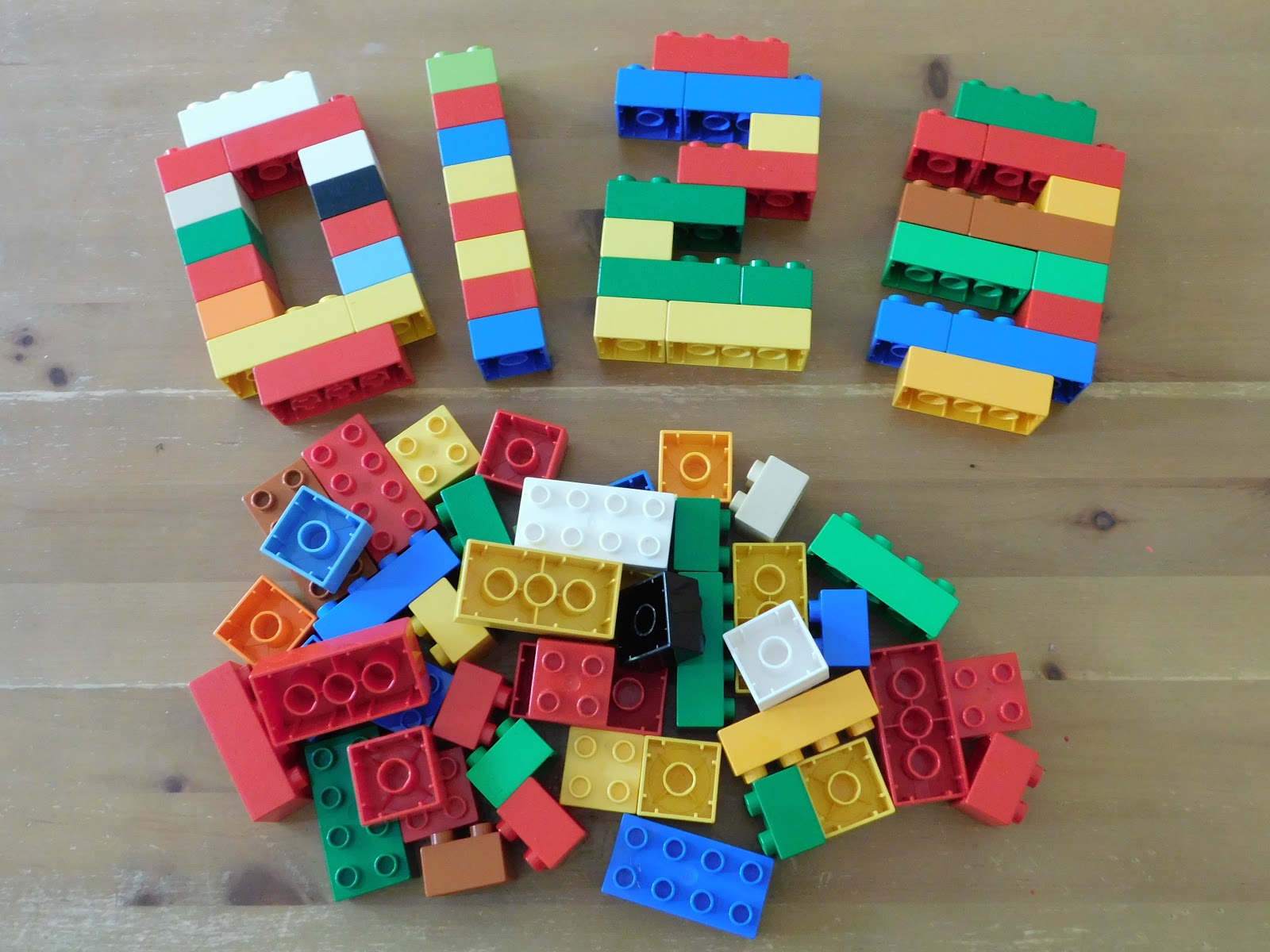 Duplo Number Building Challenge