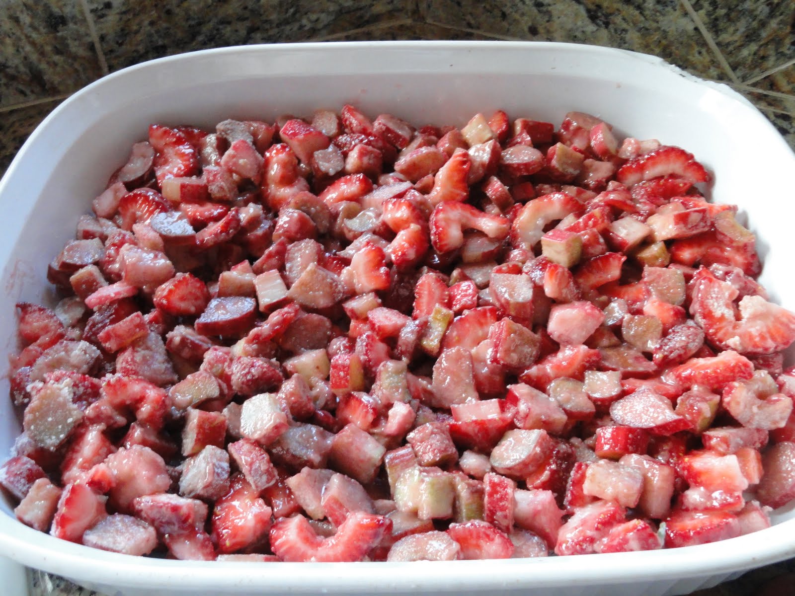 Strawberry Rhubarb Crisp Serena Bakes Simply From Scratch