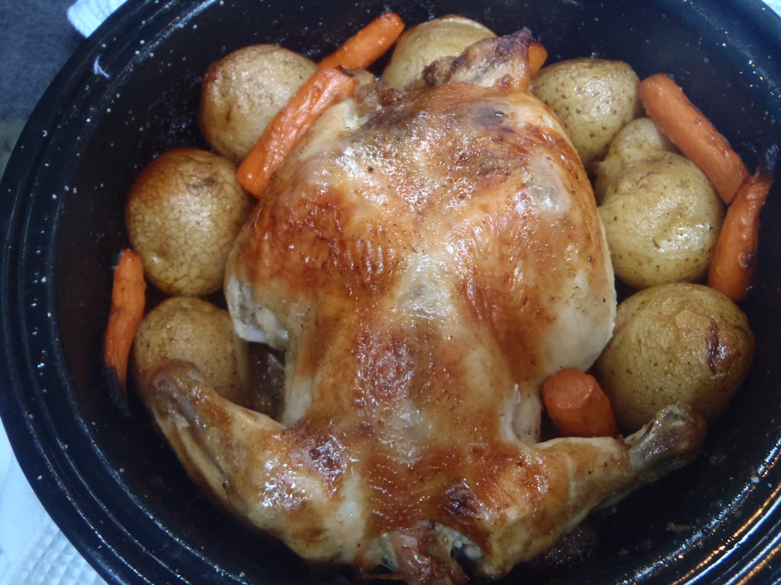 From Scratch Mom Stuffing and Roasting a Whole Chicken in the Oven