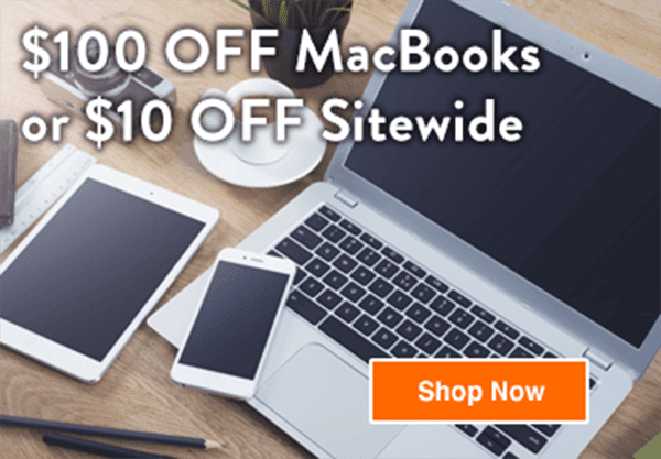 $10 Off Sitewide, Up To $100 Off Some MacBooks at Gazelle (10/23-10/29)