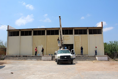 Ayuntamiento rehabilita gimnasio José Luis zurdo Ramírez en Huatabampo