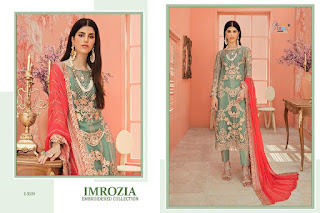 Shree Fab Emorzia Embroidered bridal pakistani Suits