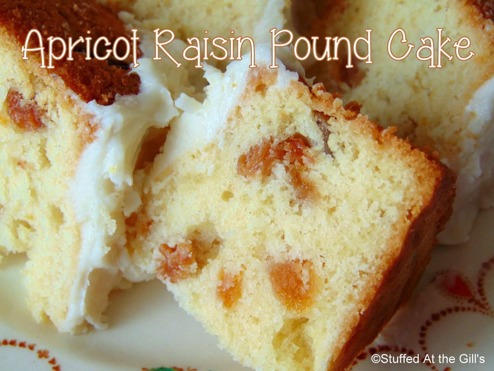 Apricot Raisin Pound Cake