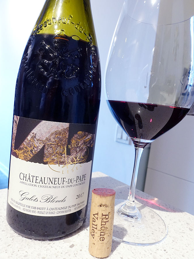 Patrick Lesec Galets Blonds Chateauneuf Du Pape 17 Rhone Wine Review