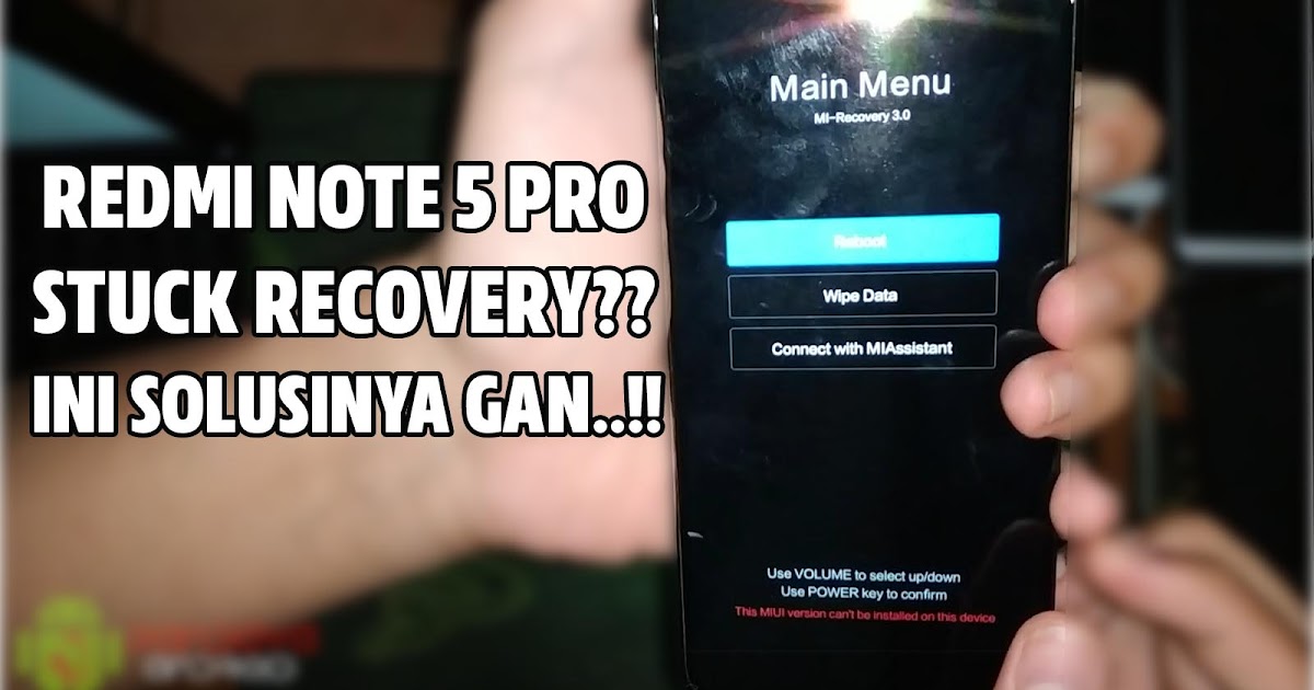 Recovery Redmi Pro
