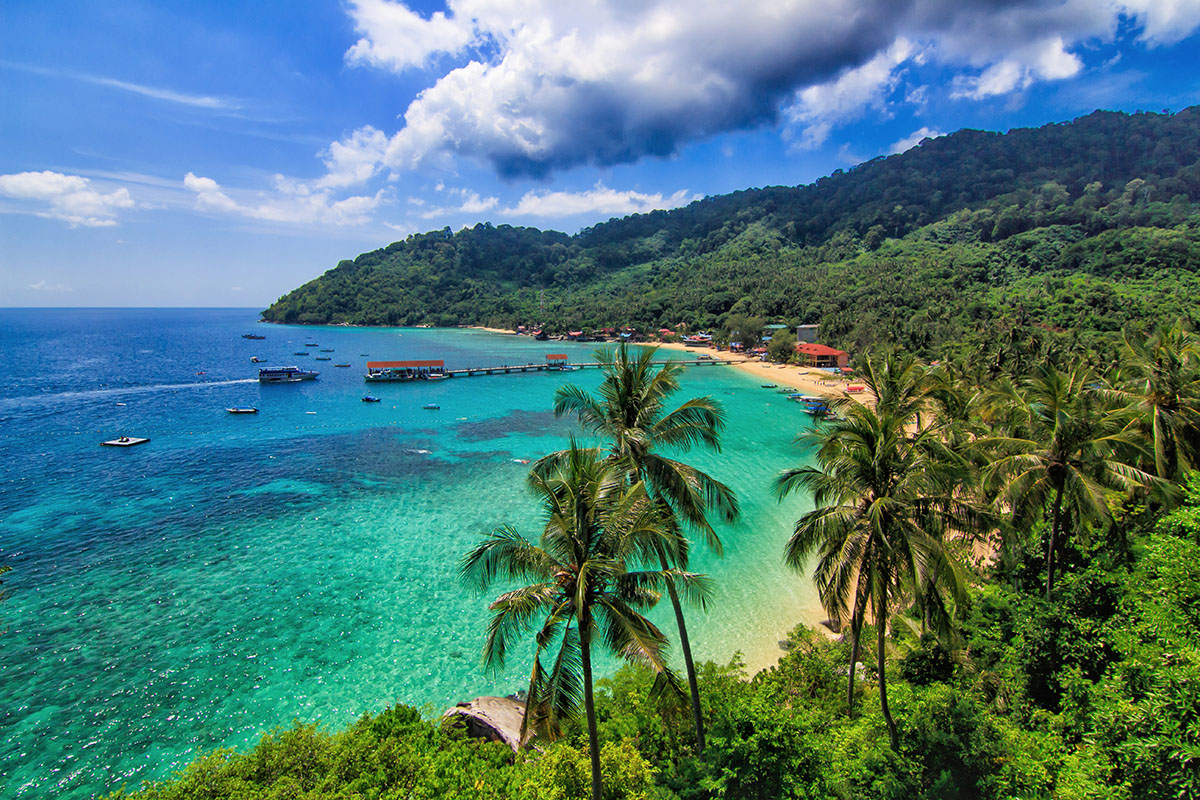 Pantai-Pantai Di Pulau Tioman Jadi Destinasi Idaman Percutian
