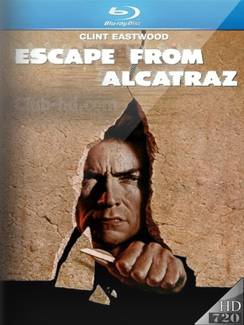 Escape from Alcatraz (1979) m-720p Dual Latino-Inglés [Subt. Esp-Ing] (Drama. Acción)