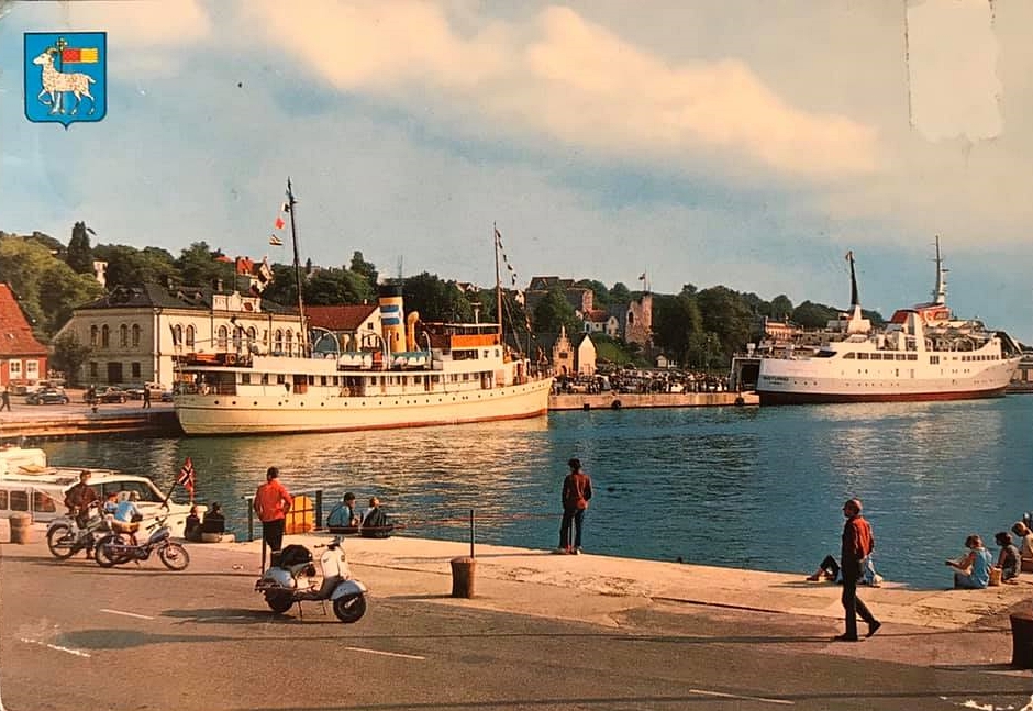 Göteborg Till Gotland Nostalgorama: Gamla vykort från Visby på Gotland