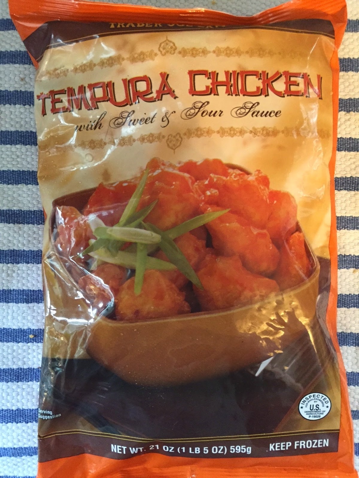Trader Joe's Mom Tempura Chicken with Sweet & Sour Sauce WINNER!
