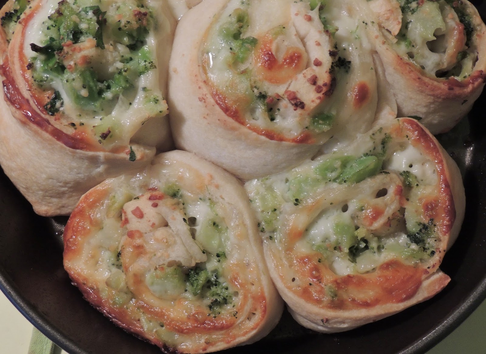 Gas Stove Girl Broccoli Mozzarella Pinwheels