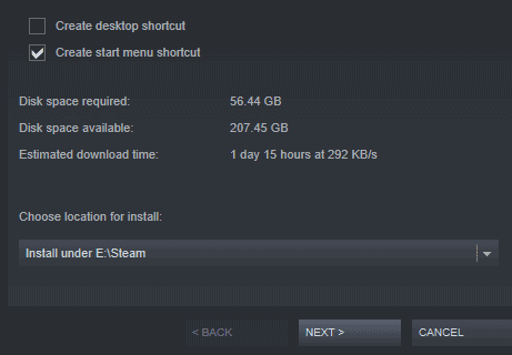 How to let steam discover existing game files without downloading them?