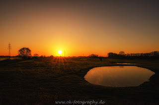 Sonnenaufgang Ahsewiesen Naturfotografie Nikon