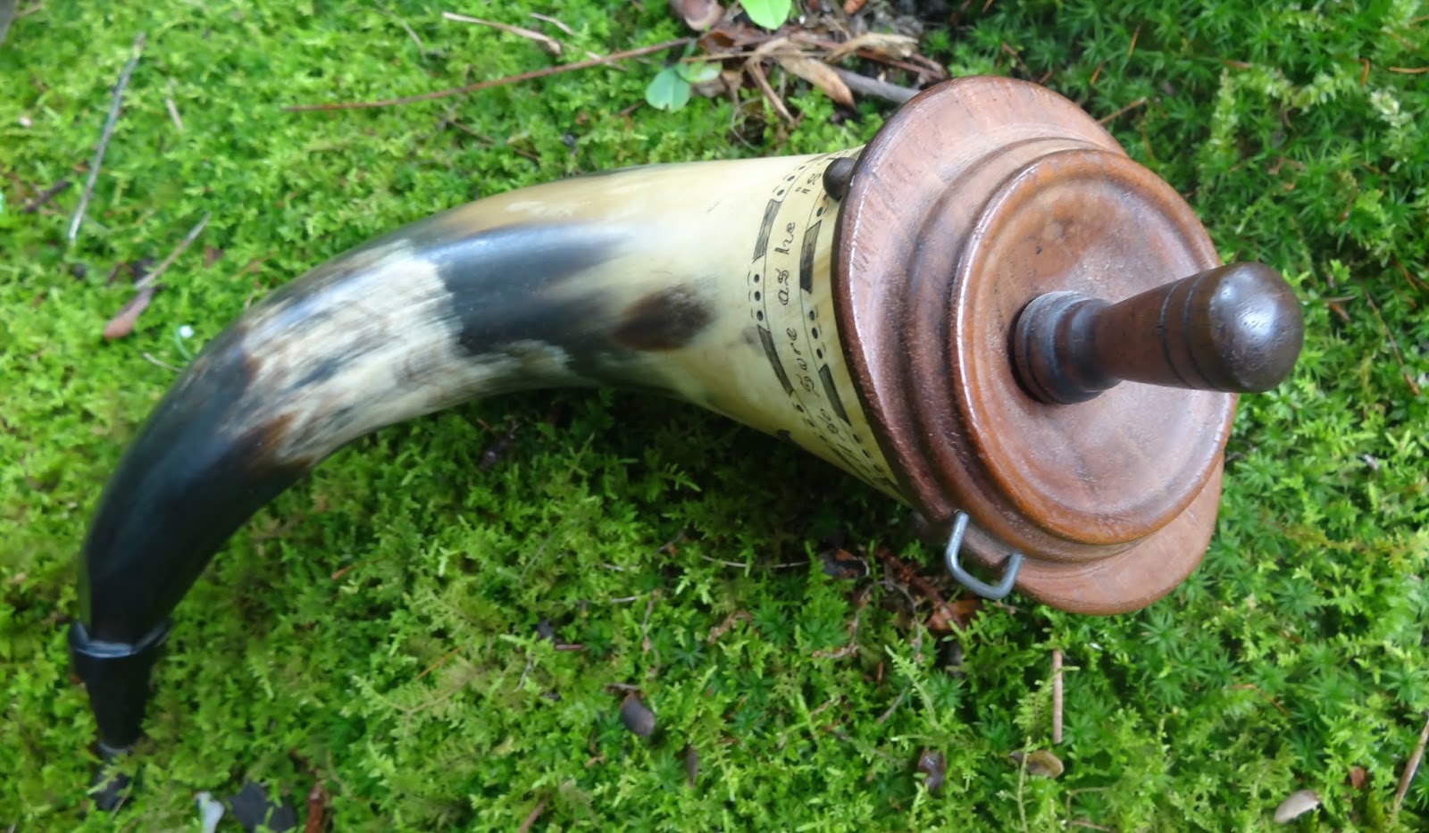 Contemporary Makers Powder Horn by Unknown Maker from the Bill Ruggie
