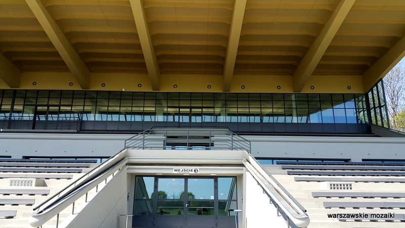 warszawskie mozaiki Tor Wyścigów Konnych Służewiec Trybuna II