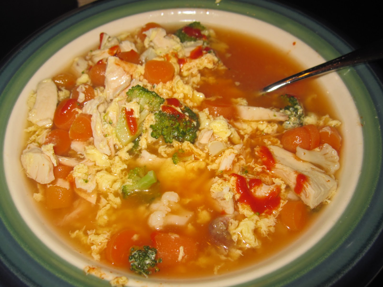 Marlena's Menu Chicken Egg Drop Soup