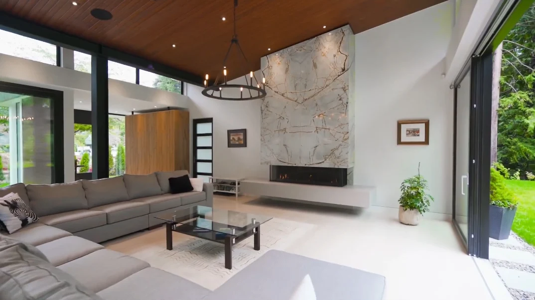 33 Interior Design Photos vs. 4011 Lions Ave, North Vancouver, BC Luxury Contemporary House Tour