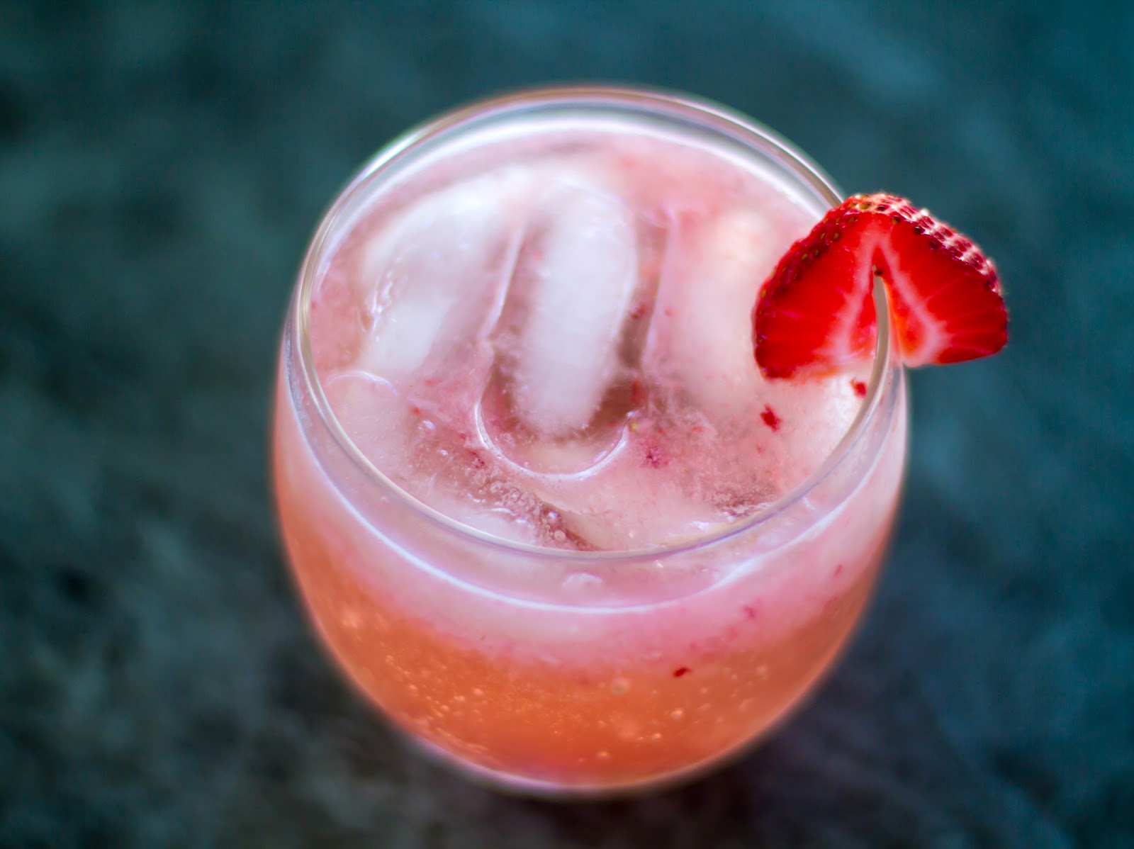 Strawberry Elderflower Gin Fizz Local Food Rocks