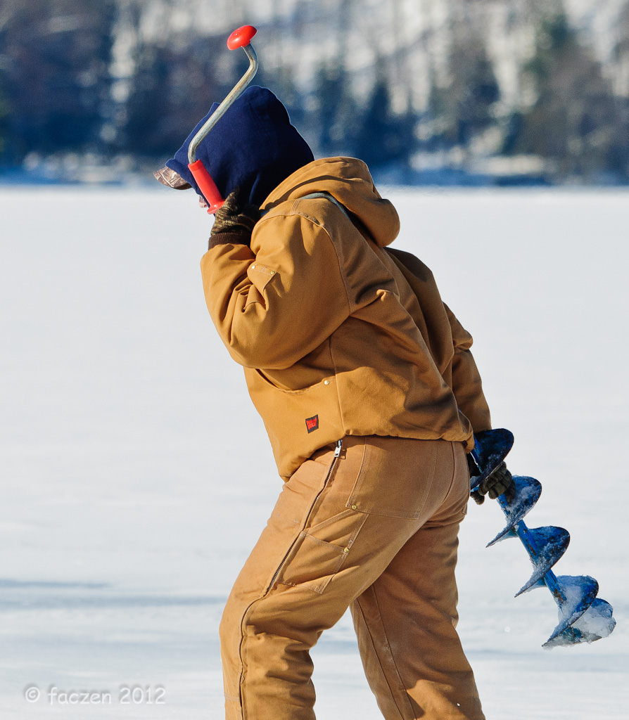 The FACzen Image Ice Fishing in Northern Ontario