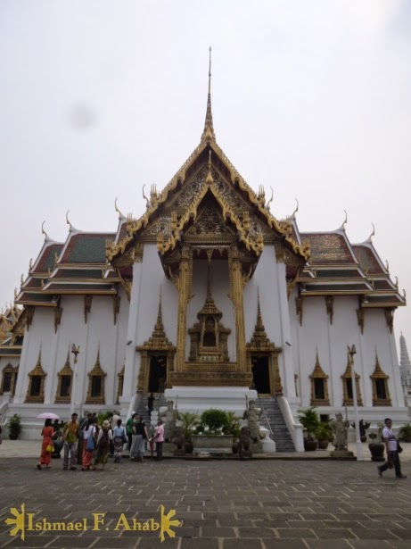 Phra Thinang Dusit Maha Prasat in Bangkok Grand Palace