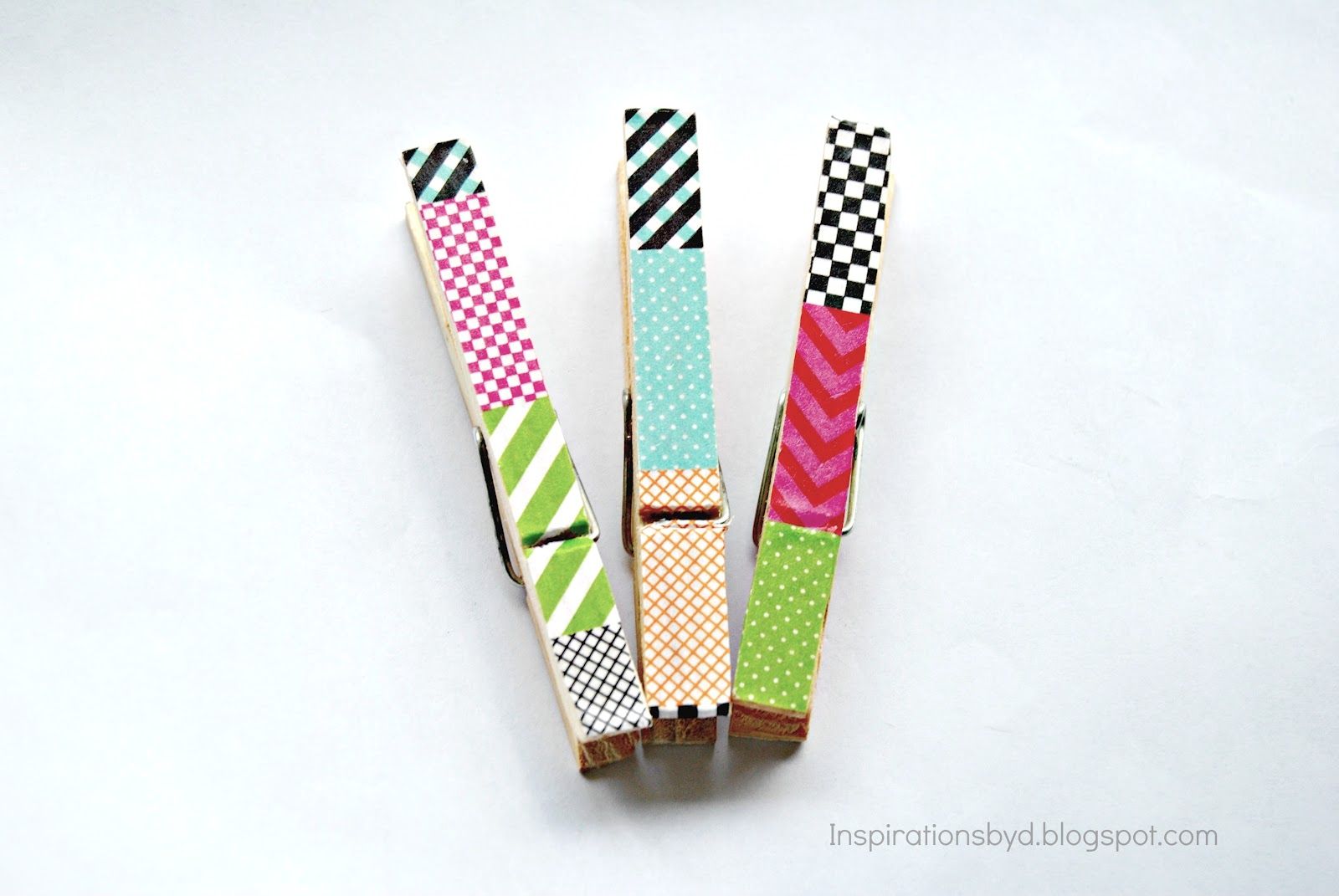 Inspirations by D: How to Decorate Clothes Pins
