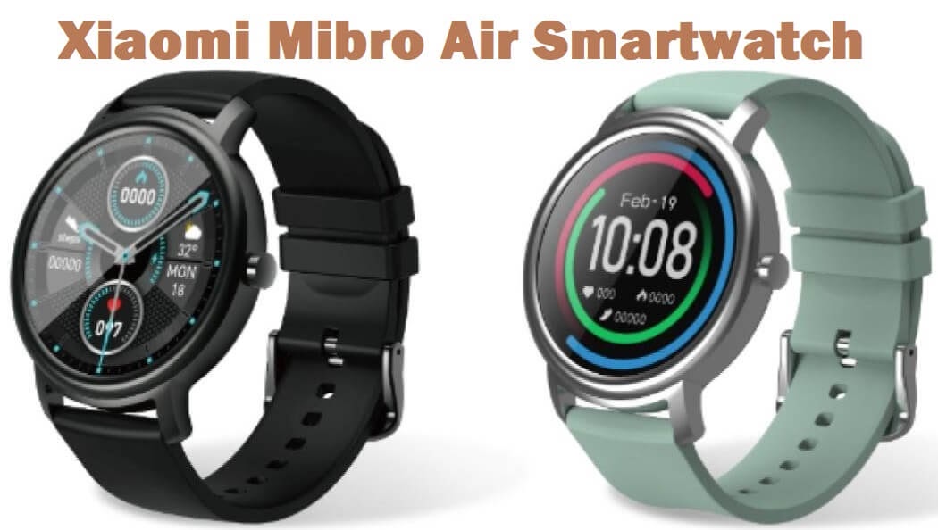 mibro air smartwatch especificações