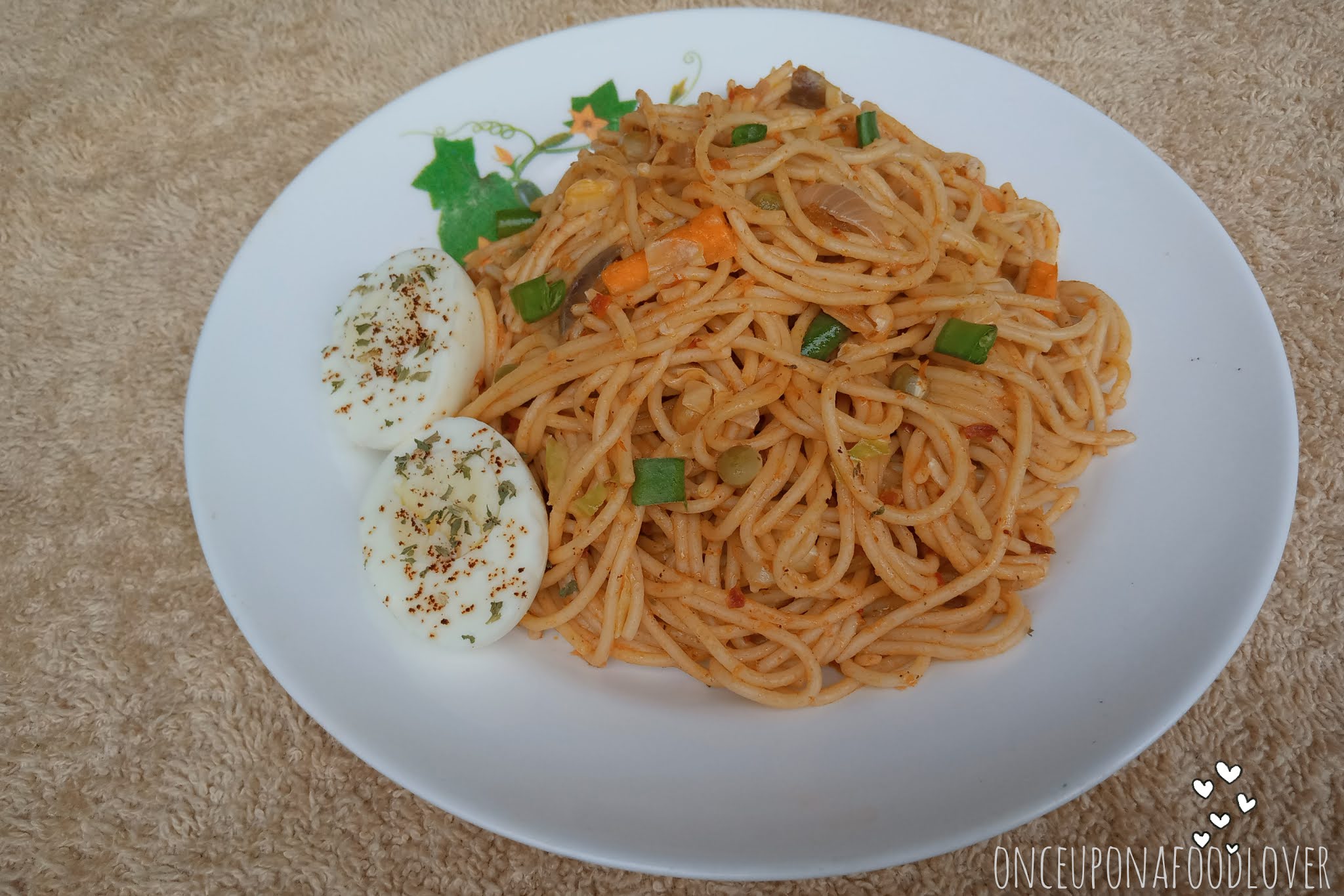 Jollof Spaghetti