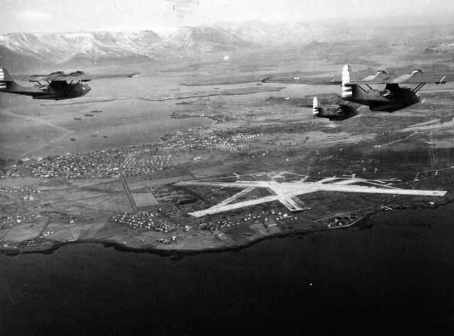 PBY Catalinas over Iceland, 23 March 1942 worldwartwo.filminspector.com