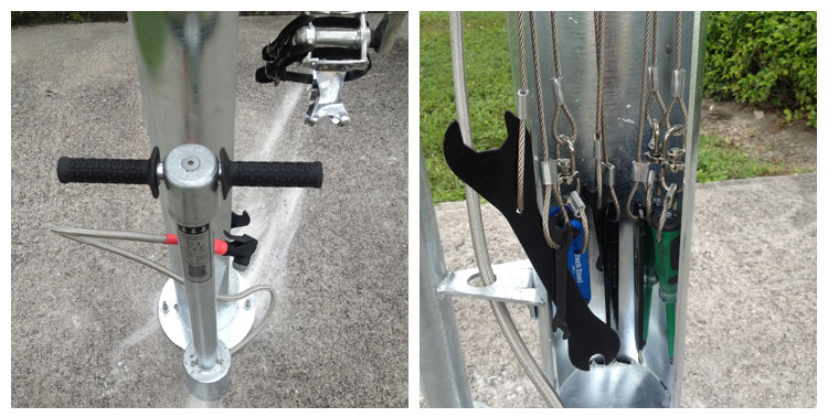 public bike tool station