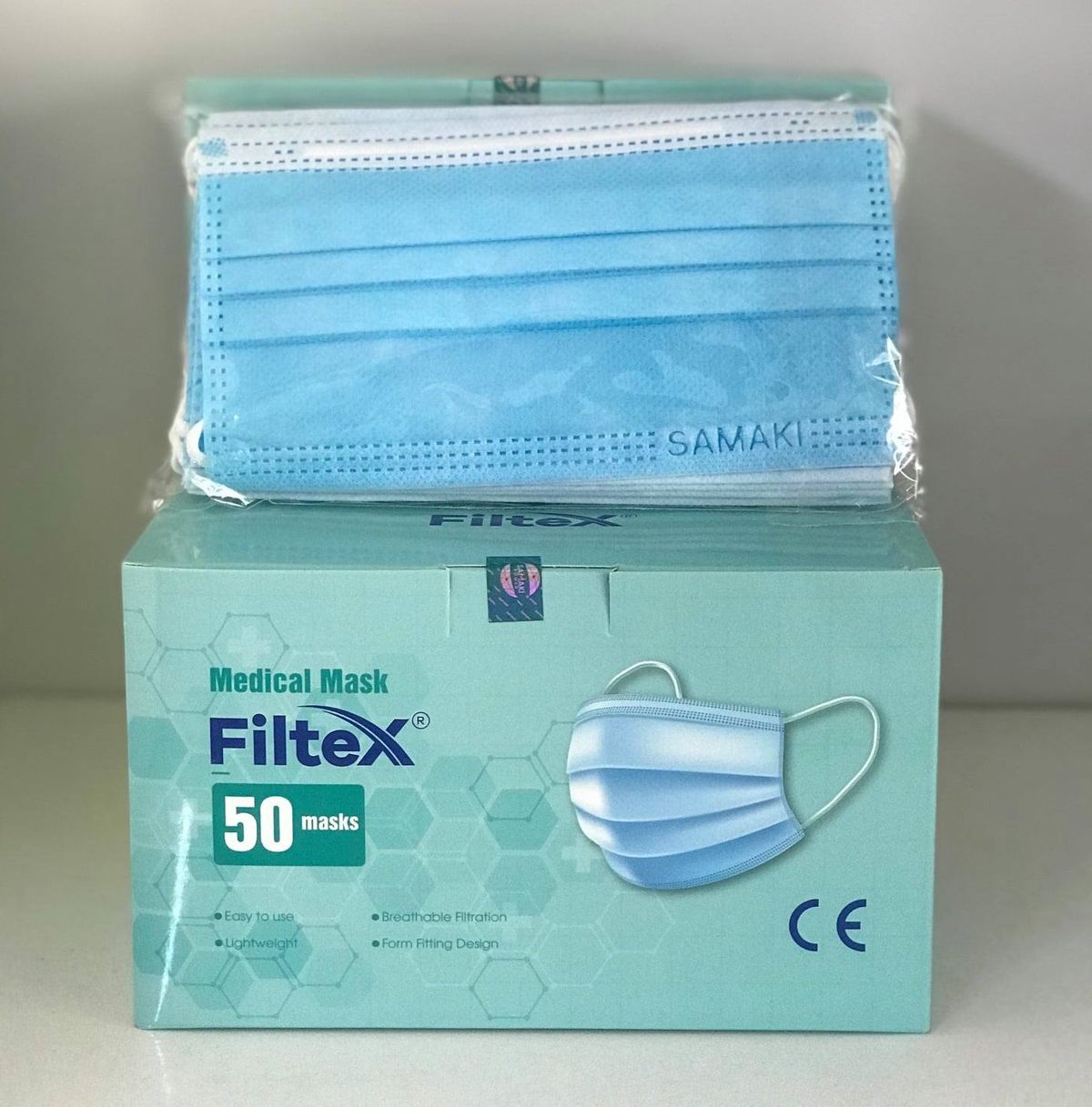 KHẨU TRANG FILTEX CAO CẤP (4 LỚP, HỘP 50 CÁI) - 50 HỘP/THÙNG