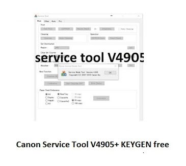 Canon Service Tool V4905 Download Free Canon Service Tool V4905 Download Free