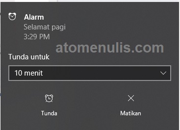 Cara Mengaktifkan Alarm Di Laptop Sebagai Pengingat Saat Bekerja Ato Menulis