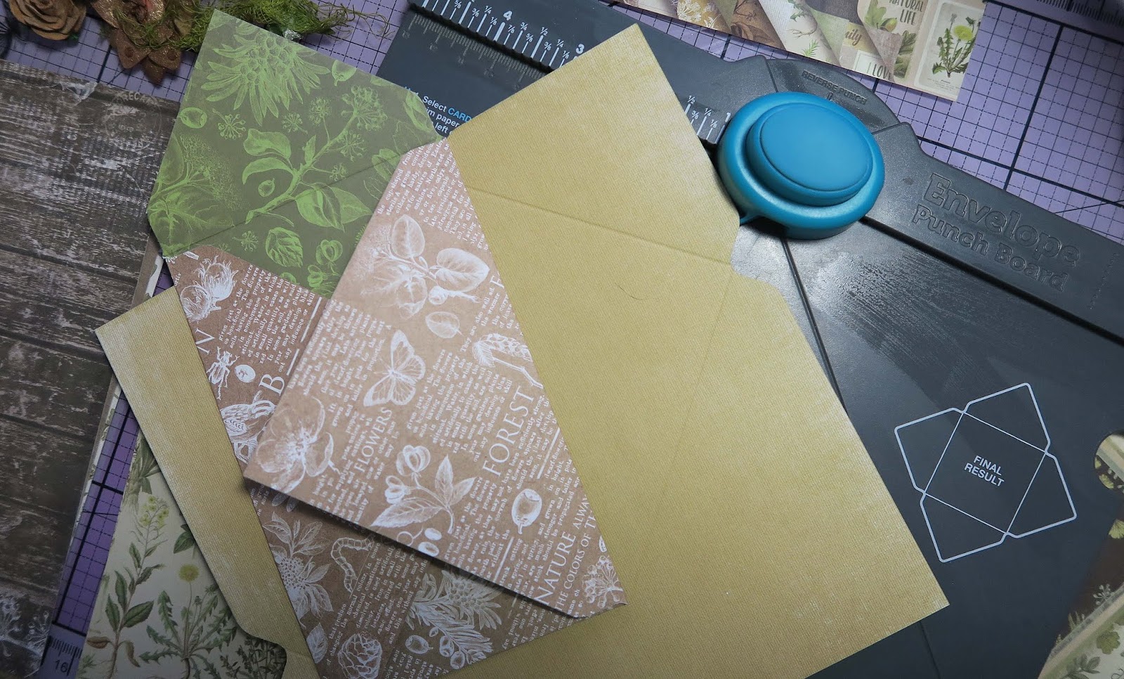 Доска для изготовления конвертов