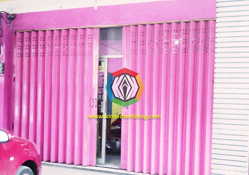 Jasa Pengecatan Pintu Ruko Folding Gate Ruko Di Malang Kios Advertising Malang