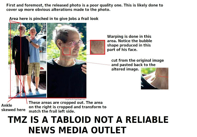 Steve Jobs Cancer Picture Fake. Steve Jobs is leaving the helm of Apple to 